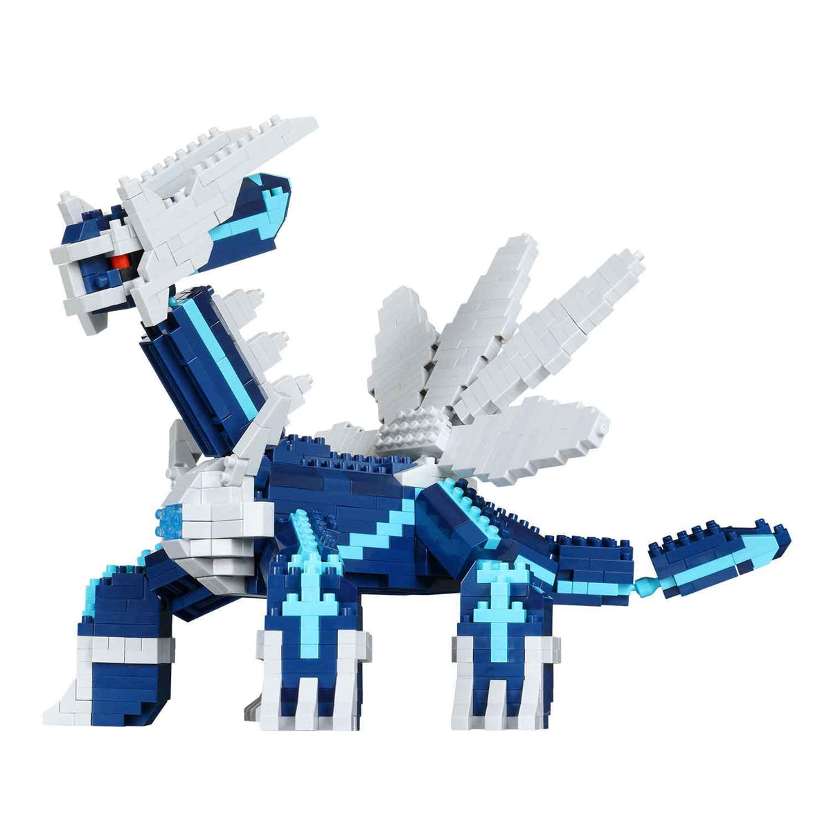 nanoblock Dialga DX Pokemon model ready for compact palm-size display.