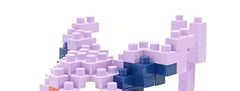 Nanoblock Espeon bricks detail highlighting tiny 4mm pieces