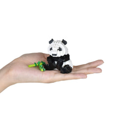 Nanoblock Giant Panda instruction guide with clear step-by-step building clarity.