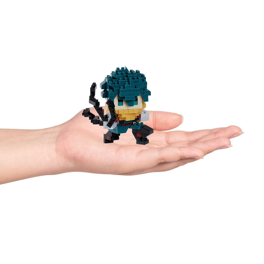Nanoblock Izuku Midoriya Ver 2 build instructions aid precise assembly