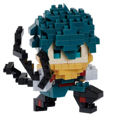 Nanoblock Izuku Midoriya Ver 2 front view for detailed display