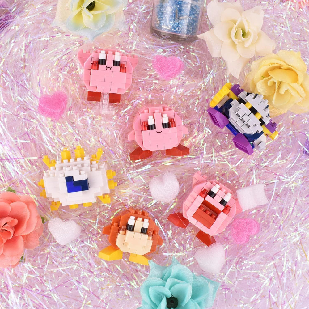 Meta Knight Nanoblock figure brings sleek armor detail to the set.