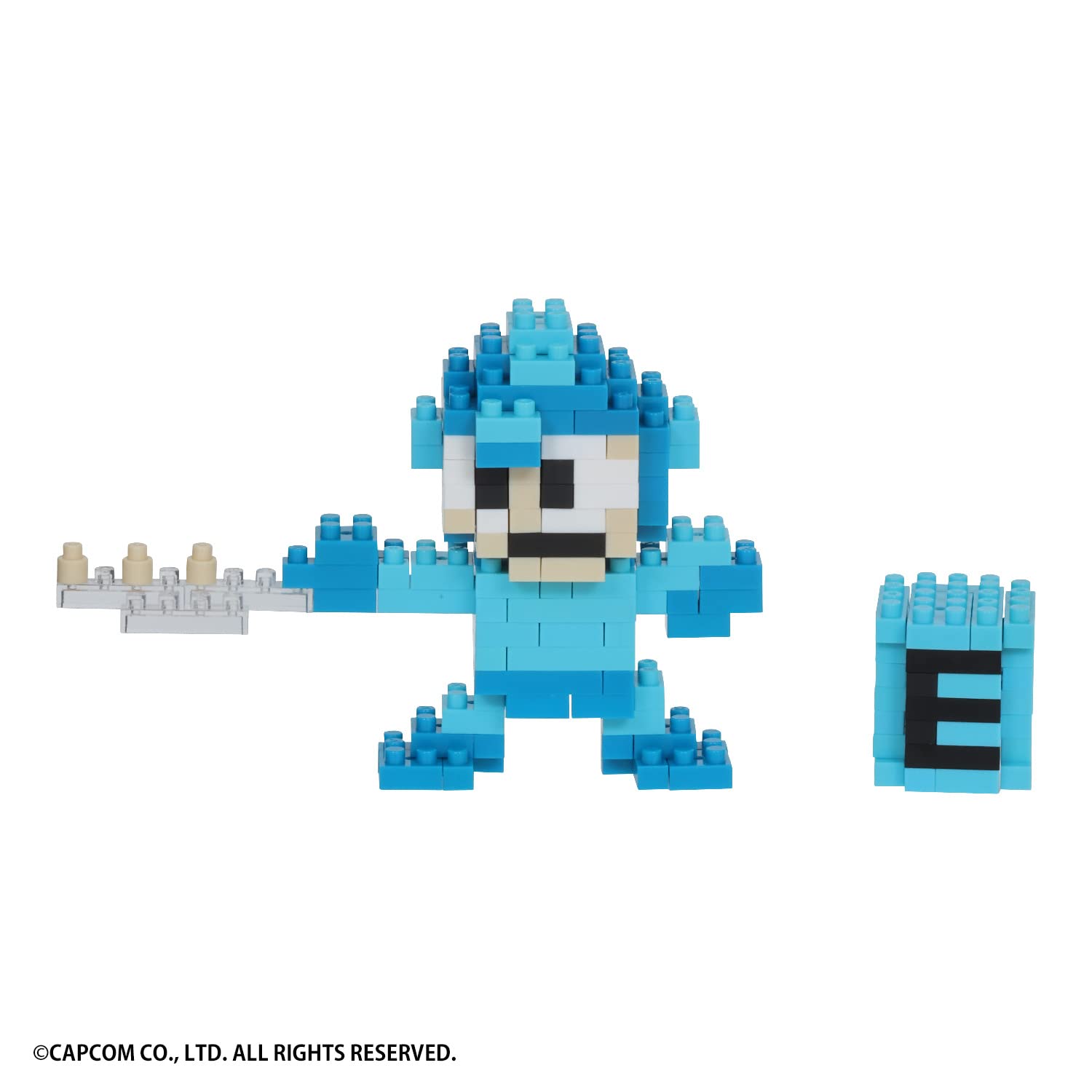 Nanoblock Mega Man with step-by-step instructions for confident building.