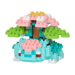 Nanoblock Mega Venusaur palm-size model ready for shelf display.