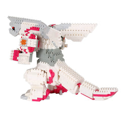 Nanoblock Palkia DX step-by-step instructions guide progress
