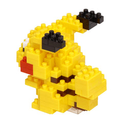 nanoblock Pikachu with 4mm bricks — precise construction for small-scale art.
