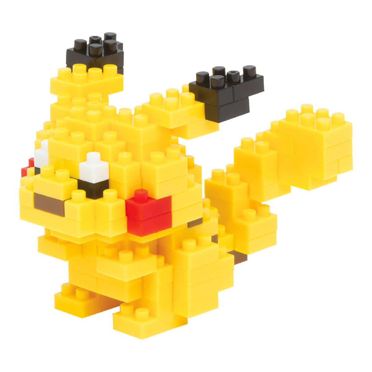 nanoblock Pikachu building kit display figure — compact and beginner-friendly for shelves.