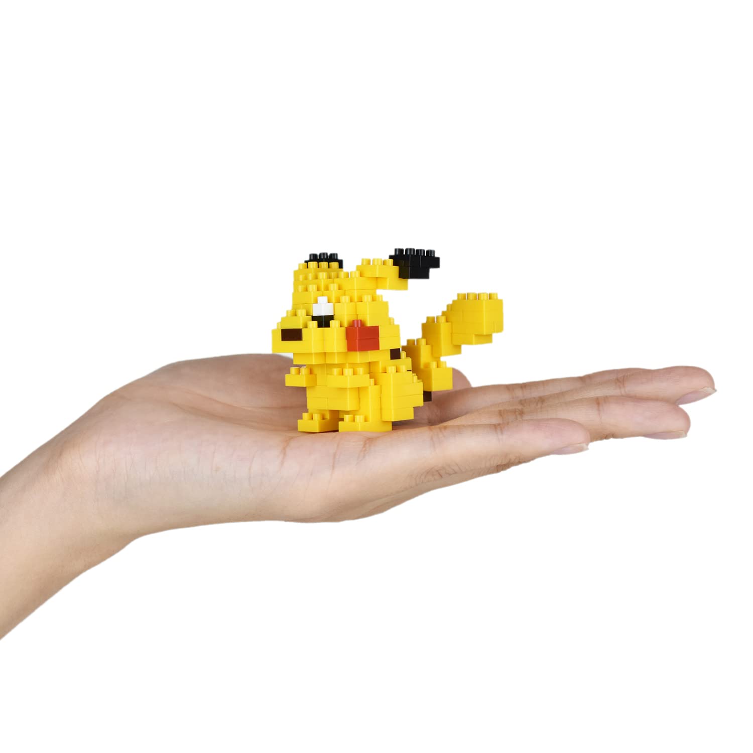 nanoblock Pikachu set — clear step-by-step instructions for confident assembly.