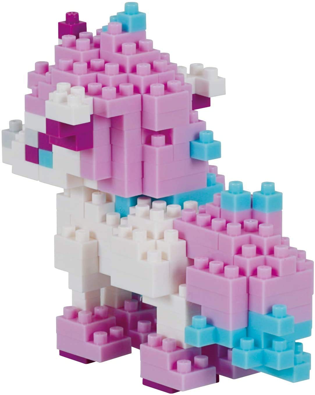 Nanoblock Pokémon Galar Ponyta figure: detailed build for collectors