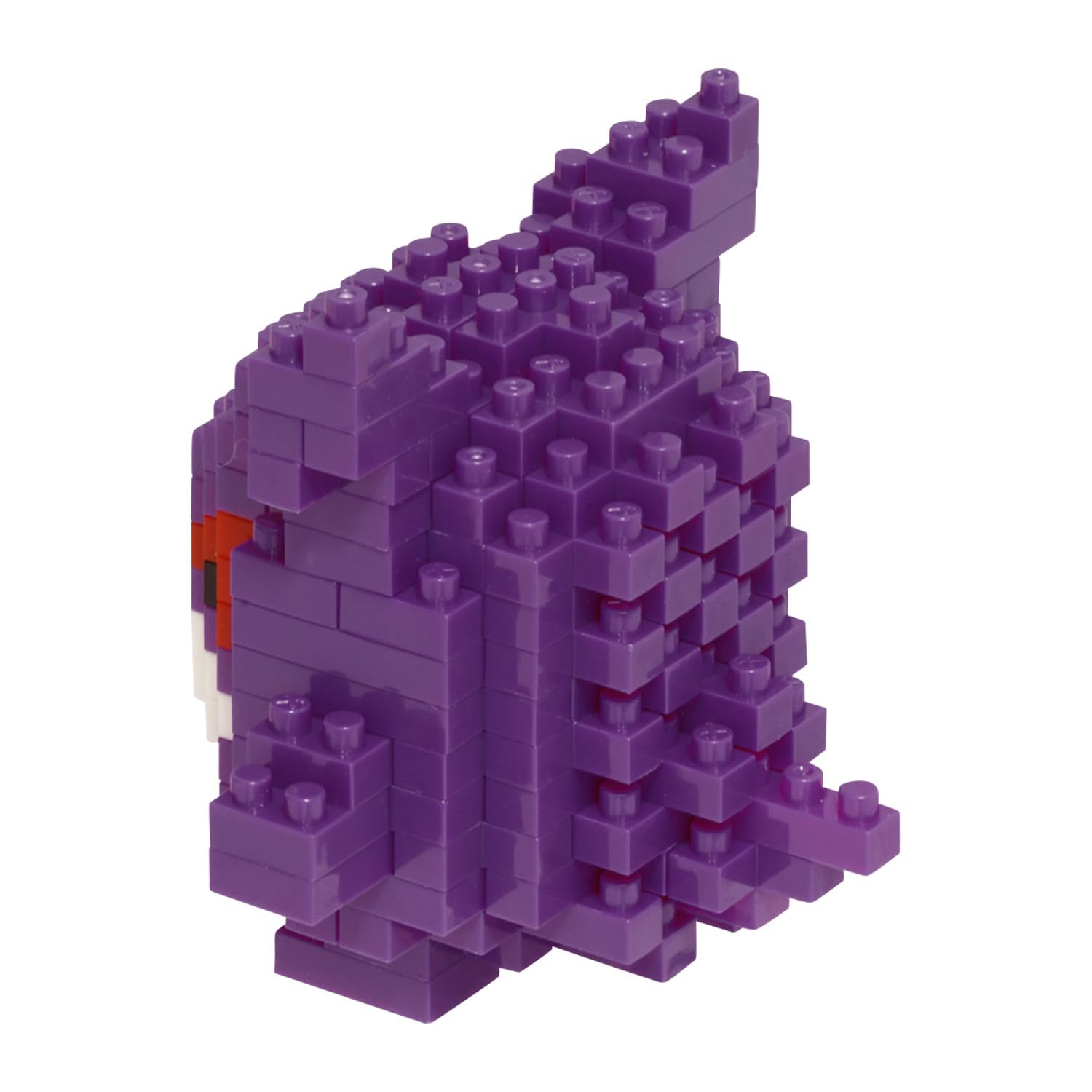 Nanoblock Gengar assembly guided by step-by-step instructions for confident build.