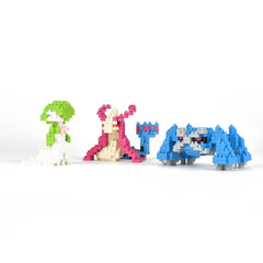Nanoblock Metagross packaging with official license label.