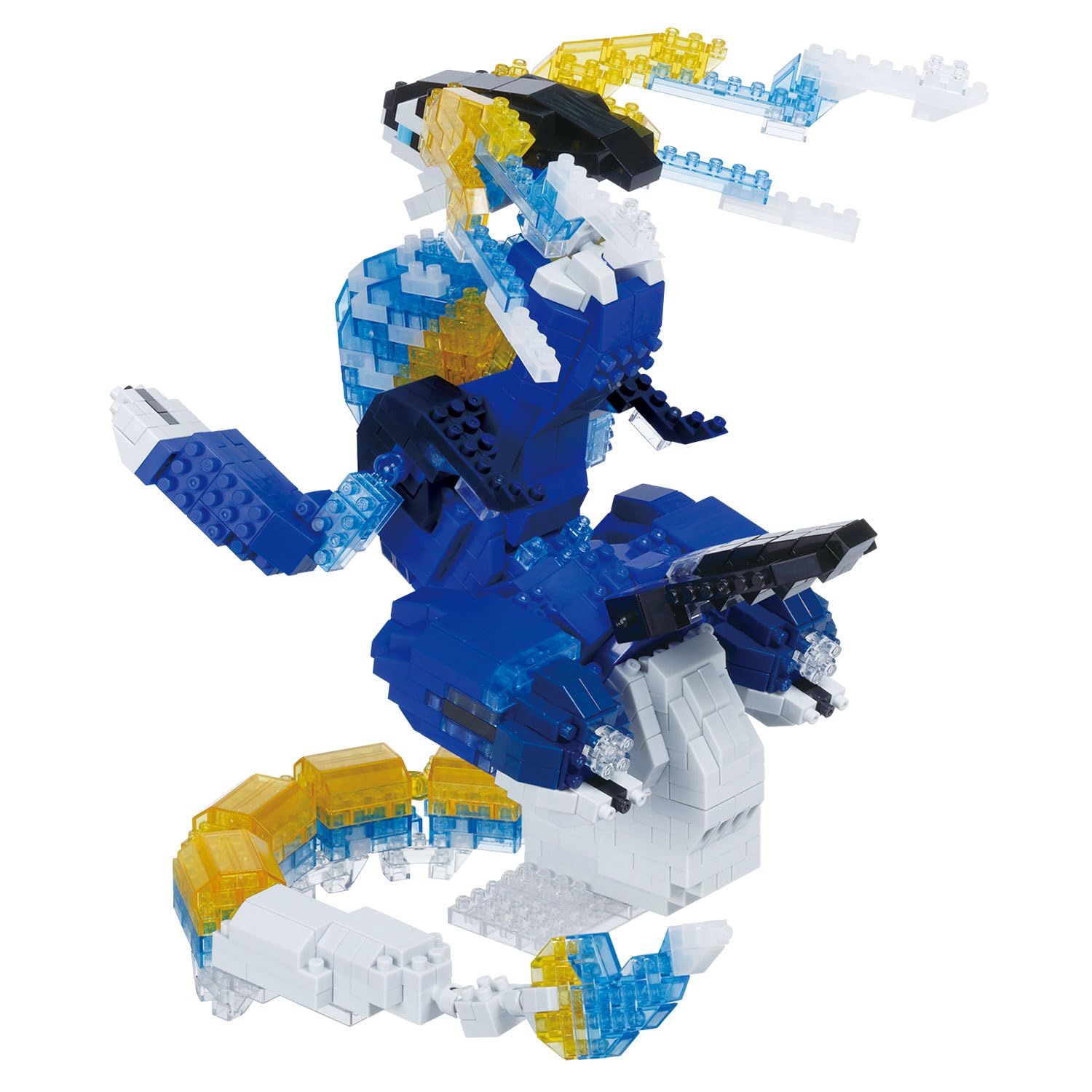 Nanoblock Miraidon DX finished model; striking collectible for displays.