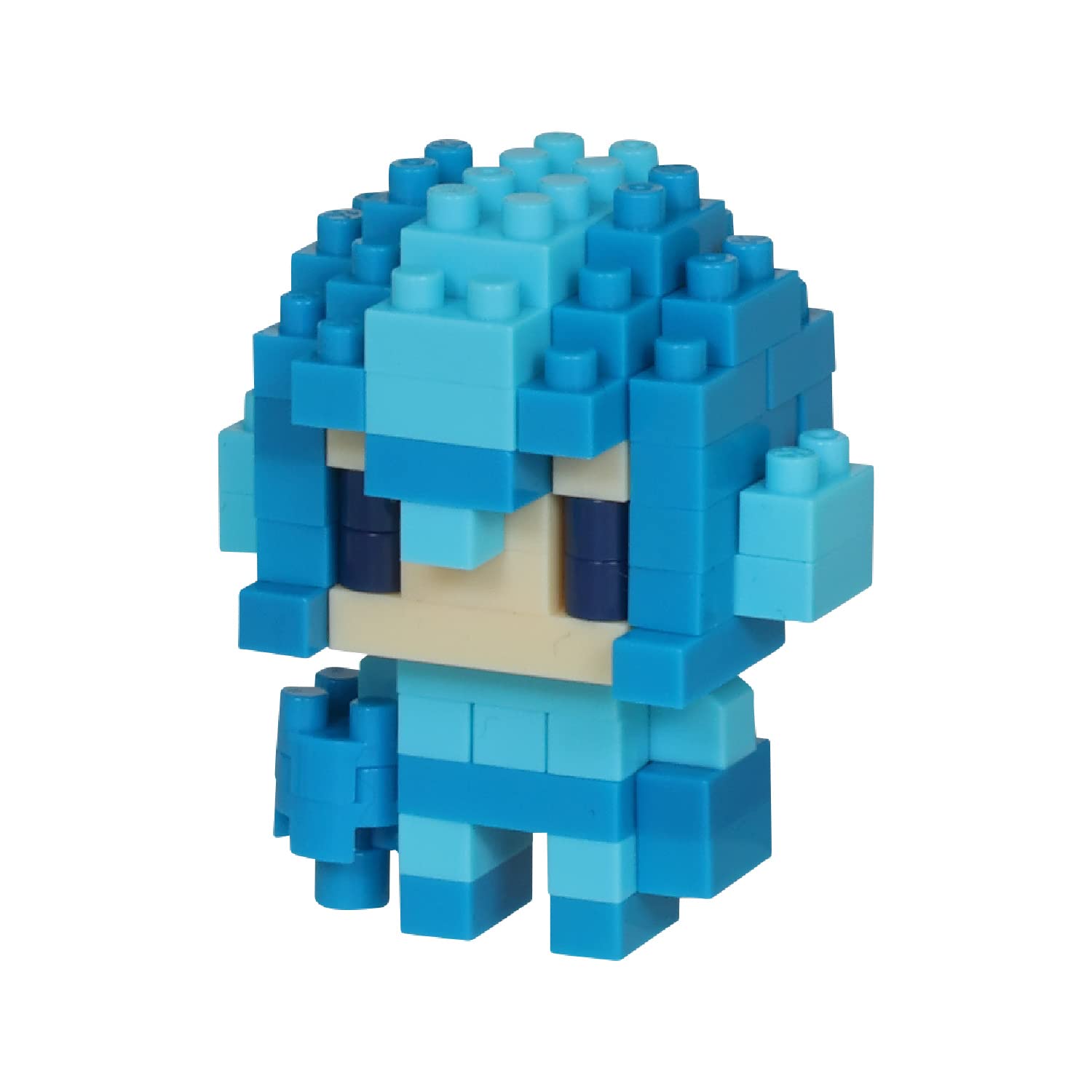 Proto Man mini nanoblock figure with high-detail micro brickwork.