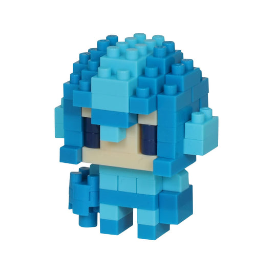 Proto Man mini nanoblock figure with high-detail micro brickwork.