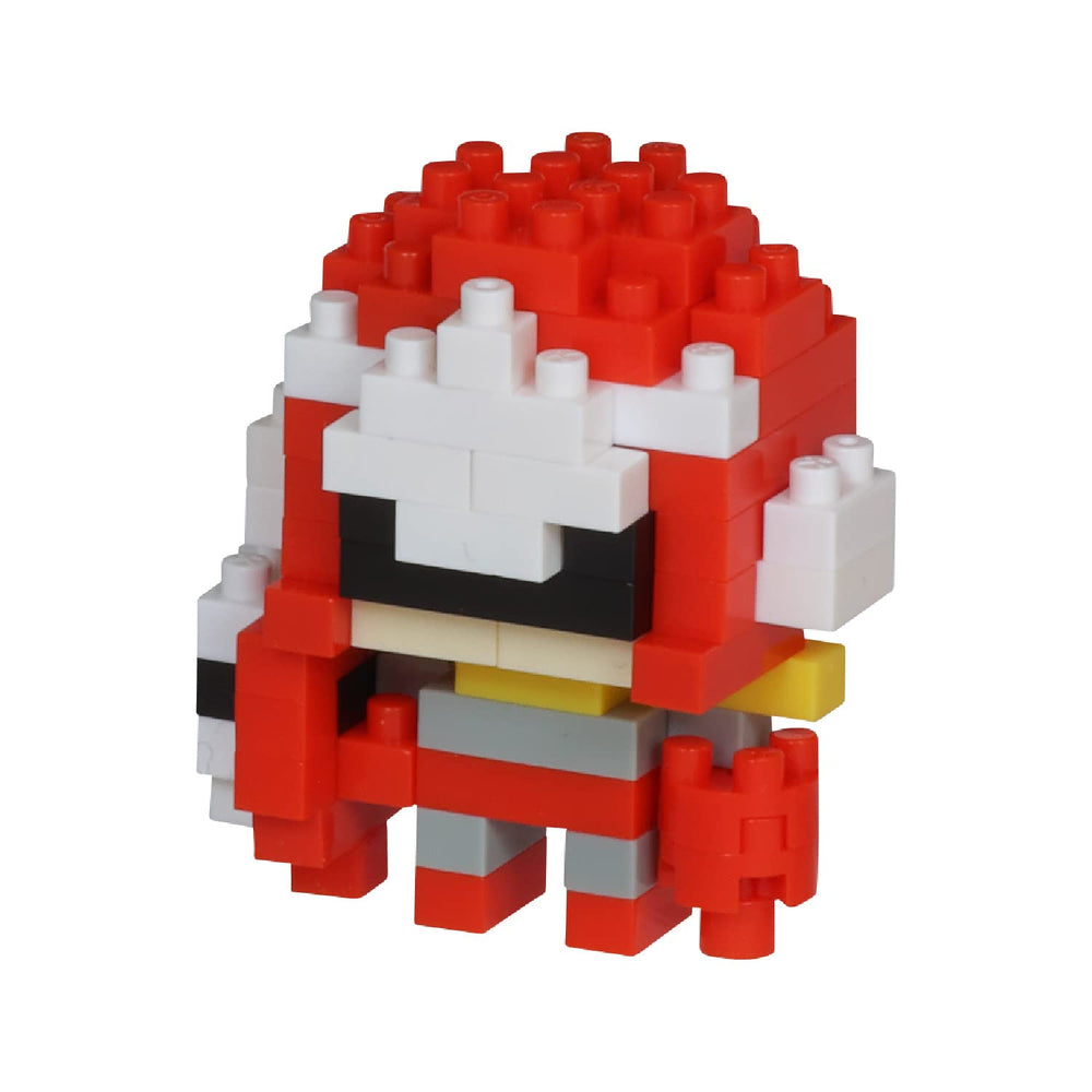 Rush micro build shown as a compact, accurate robot sculpture.