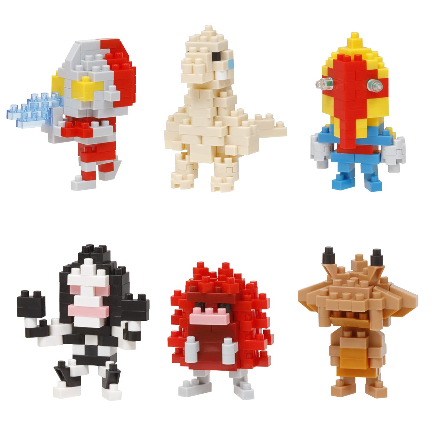 Nanoblock Ultraman Vol. 2 complete box front view for display and collection.