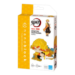 Nanoblock Zenitsu Agatsuma collectible, perfect for fans and display.
