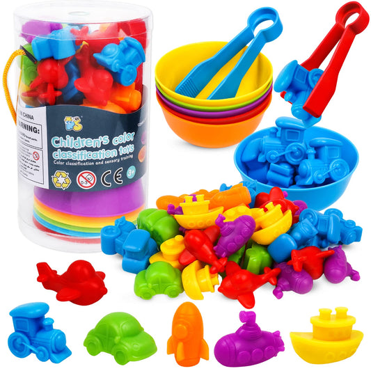 NAODONGLI Counting Transport vehicles and bowls for early math exploration