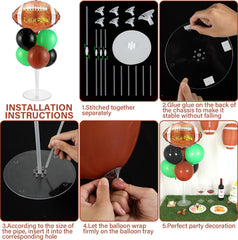 Naozinebi 12-inch matte dark green balloons for bold sport accents