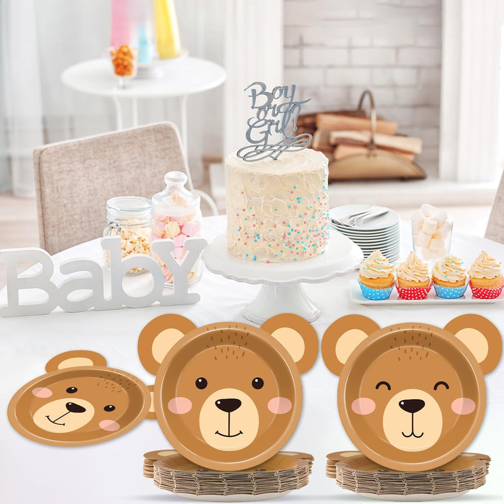 Naozinebi birthday party tableware pairs well with themed decorations and treats.