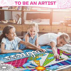 Naozinebi for all ages supports shared color time and collaboration.