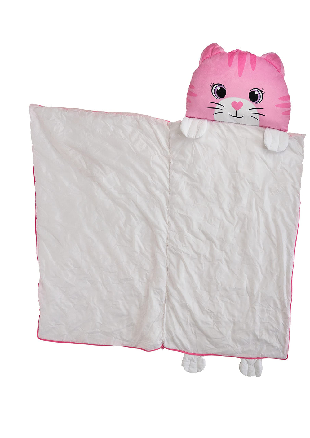 Nap Buddy plush-fabric feels soft and kid-friendly.