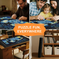 Napzy Puzzle Board on a spacious 47x31 inch surface.