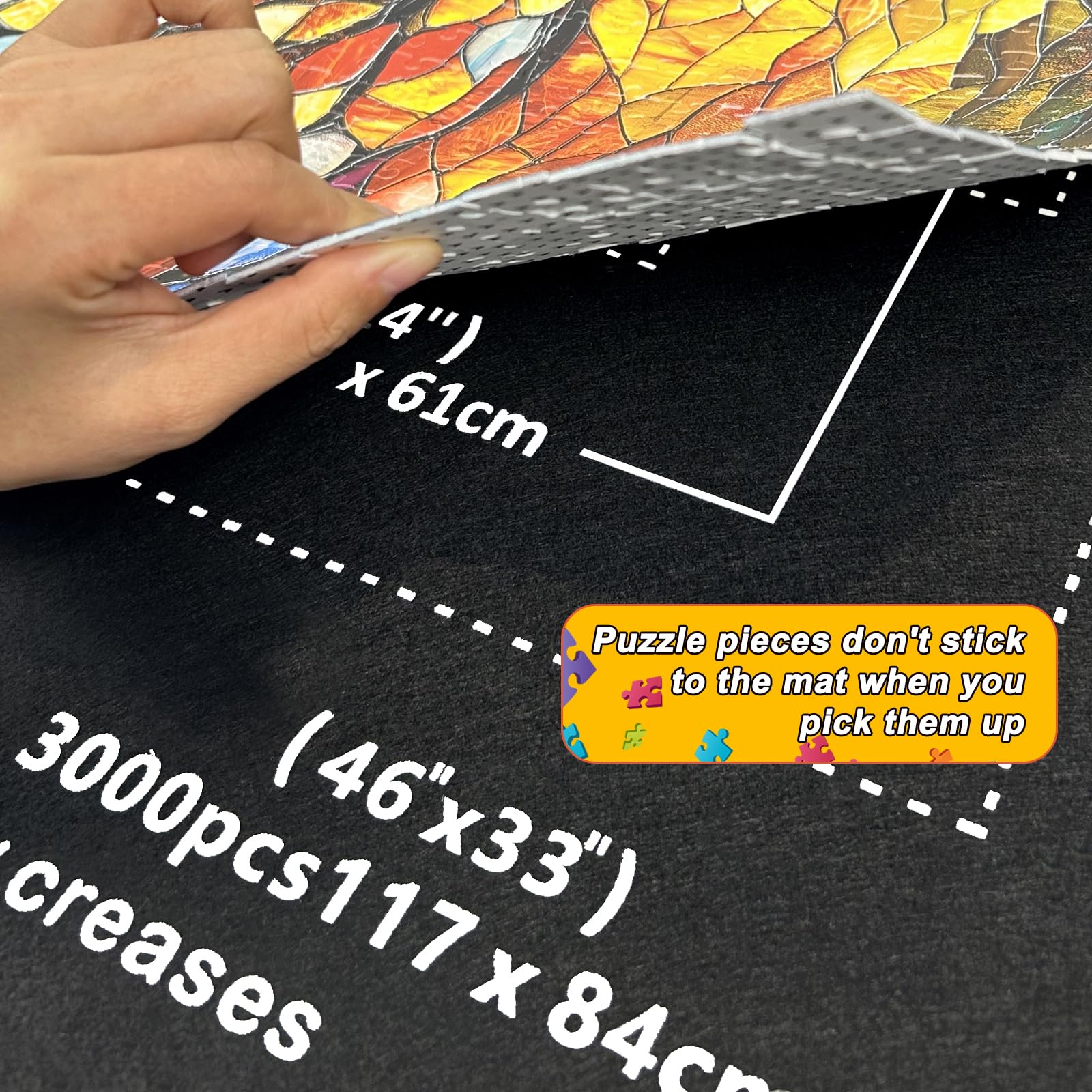 Napzy puzzle mat rollup makes a great gift for puzzle lovers.
