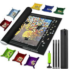 Napzy Puzzle Mat Rollup large board for up to 1500-piece puzzles