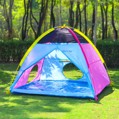 NARMAY Play Tent roll-down flaps for easy access and quick setup