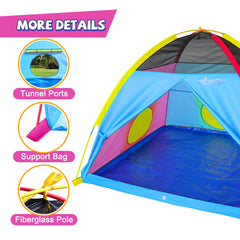NARMAY Play Tent waterproof floor keeping play areas dry indoors or outdoors
