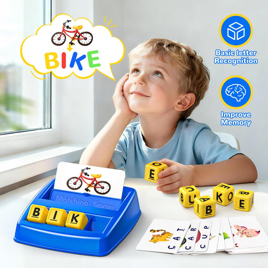 NARRIO letter cubes close-up highlights tactile learning moments