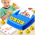 NARRIO matching letter game tray setup supports early spelling practice