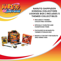 Naruto Looksee Box storage keeps collectibles organized and ready.