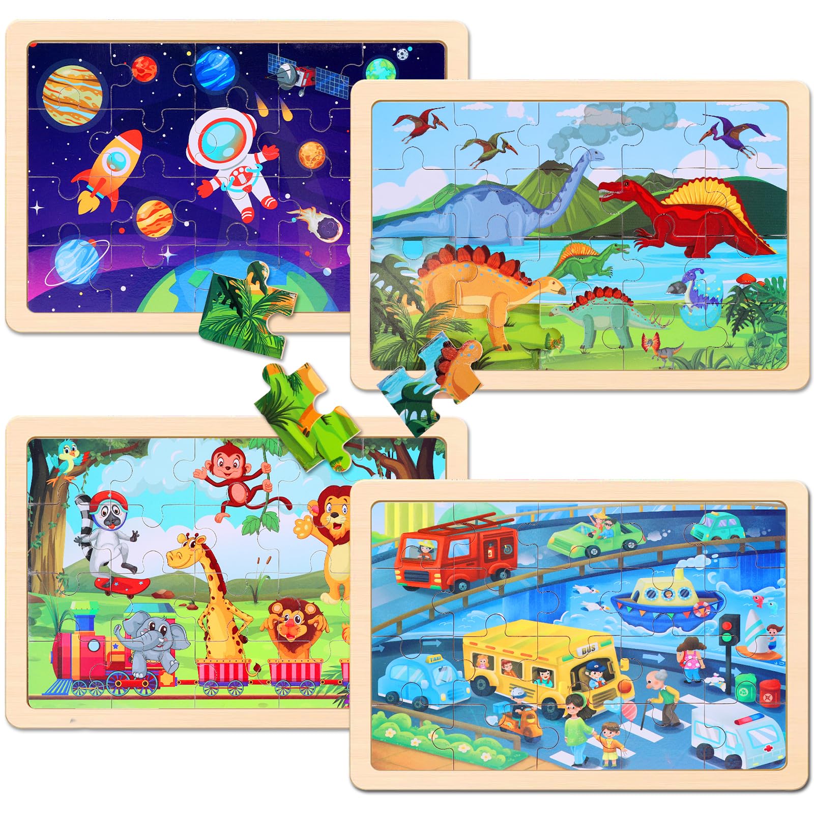NASHRIO Animals puzzle engages young minds in problem solving