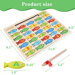 NASHRIO smooth wooden edges ensure safe play during busy learning sessions.