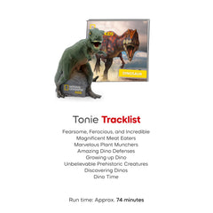 74-minute runtime supports longer listening sessions without screens.
