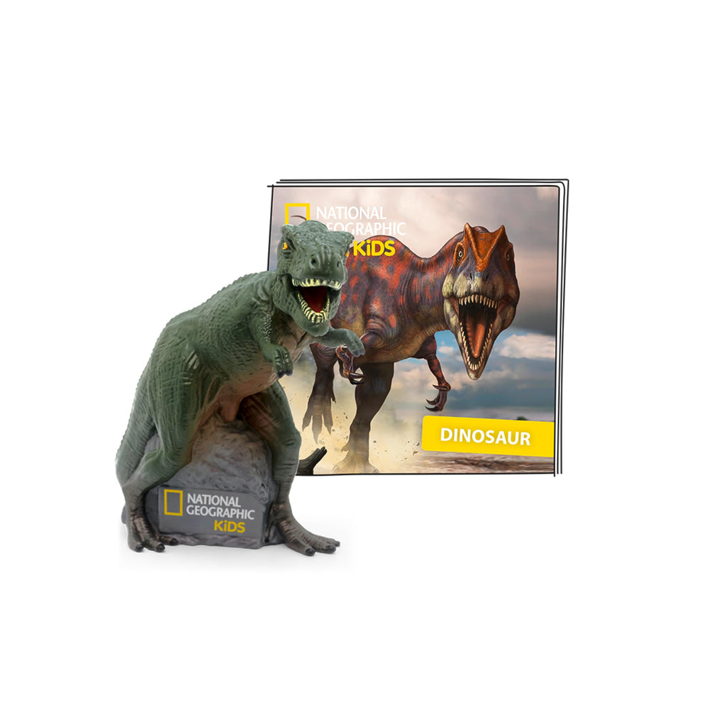 National Geographic dinosaur Tonies character for Toniebox, inviting curious kids to explore prehistoric adventures.