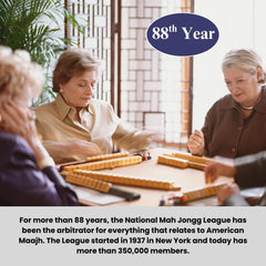 National Mah Jongg League 2025 cards quick reference panel speeds up setup