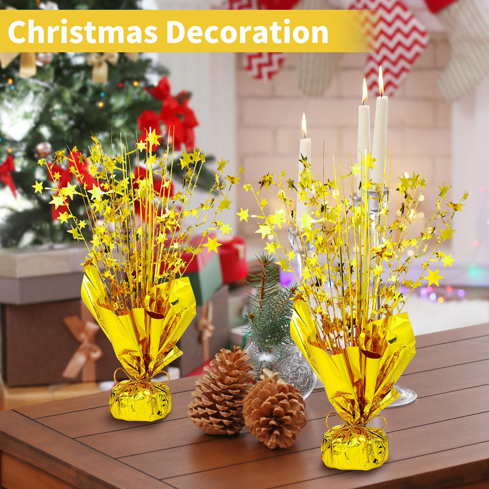 NatNarr DIY-friendly metal-wire centerpiece requires no assembly for easy styling.