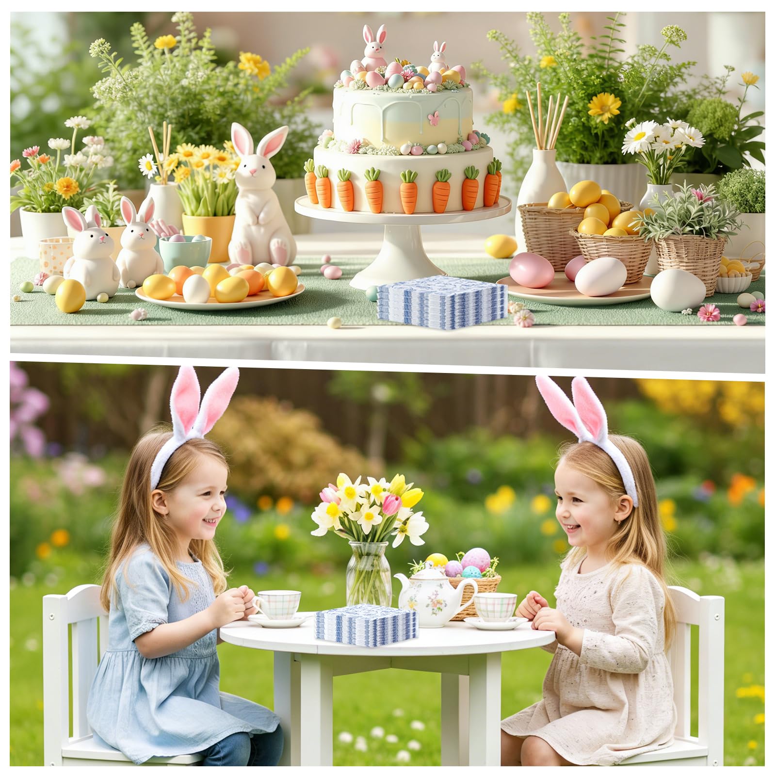 NatNarr napkins protect surfaces and simplify spill cleanup at celebrations.