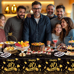 NatNarr Rectangular Party Tablecloth for effortless setup at gatherings.