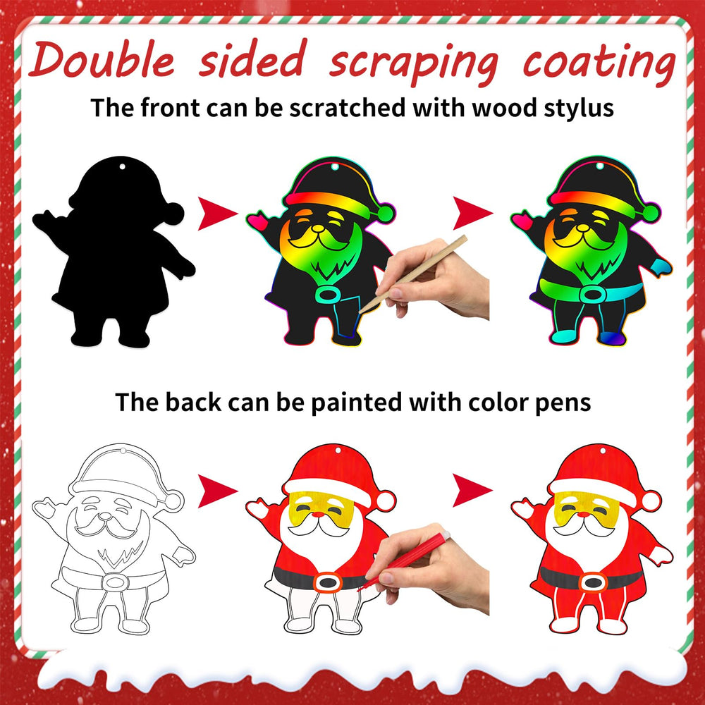Natonhi 16 Christmas pattern designs inspire festive creativity during crafts.