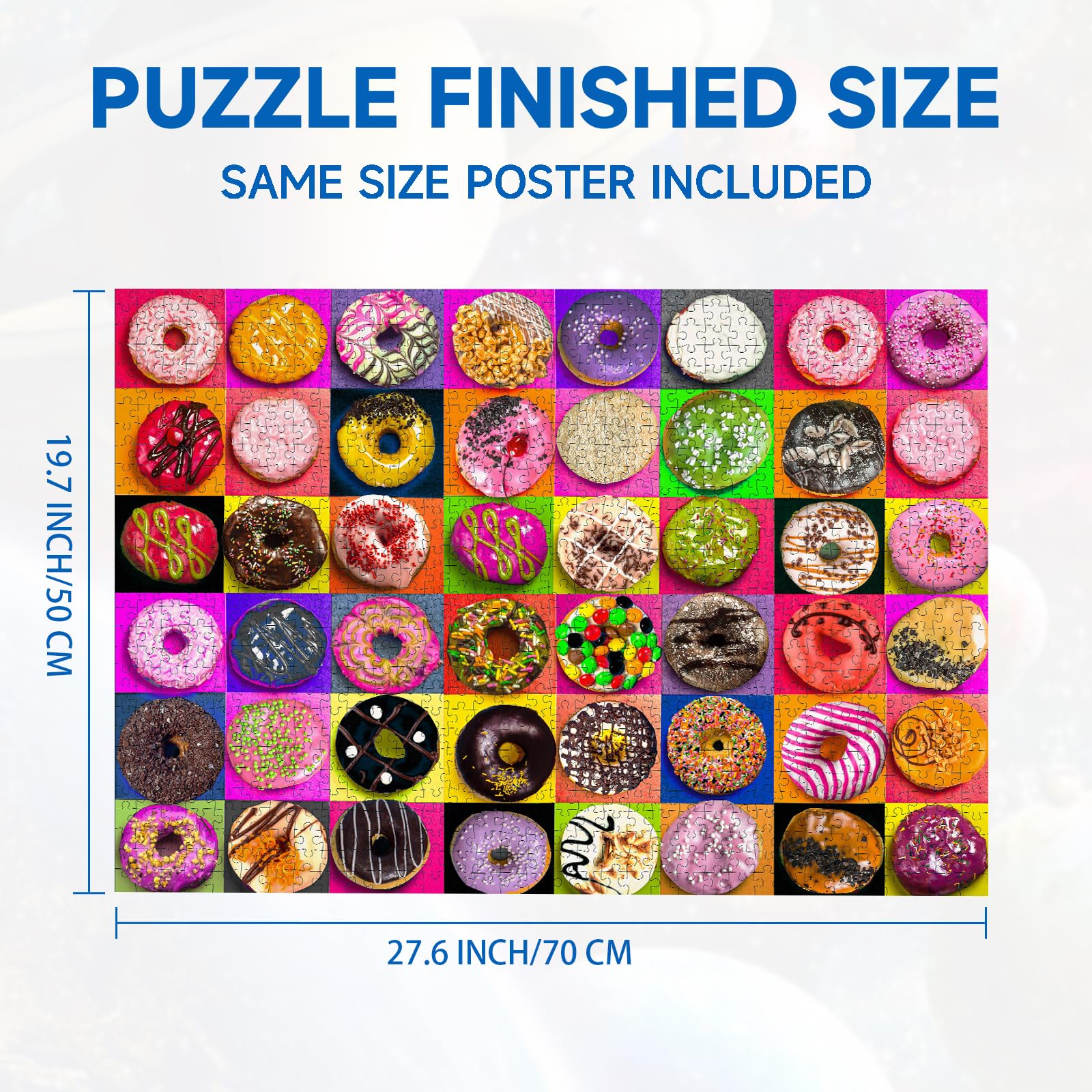 Nattork donuts puzzle family playing together enhances bonding and enjoyment.