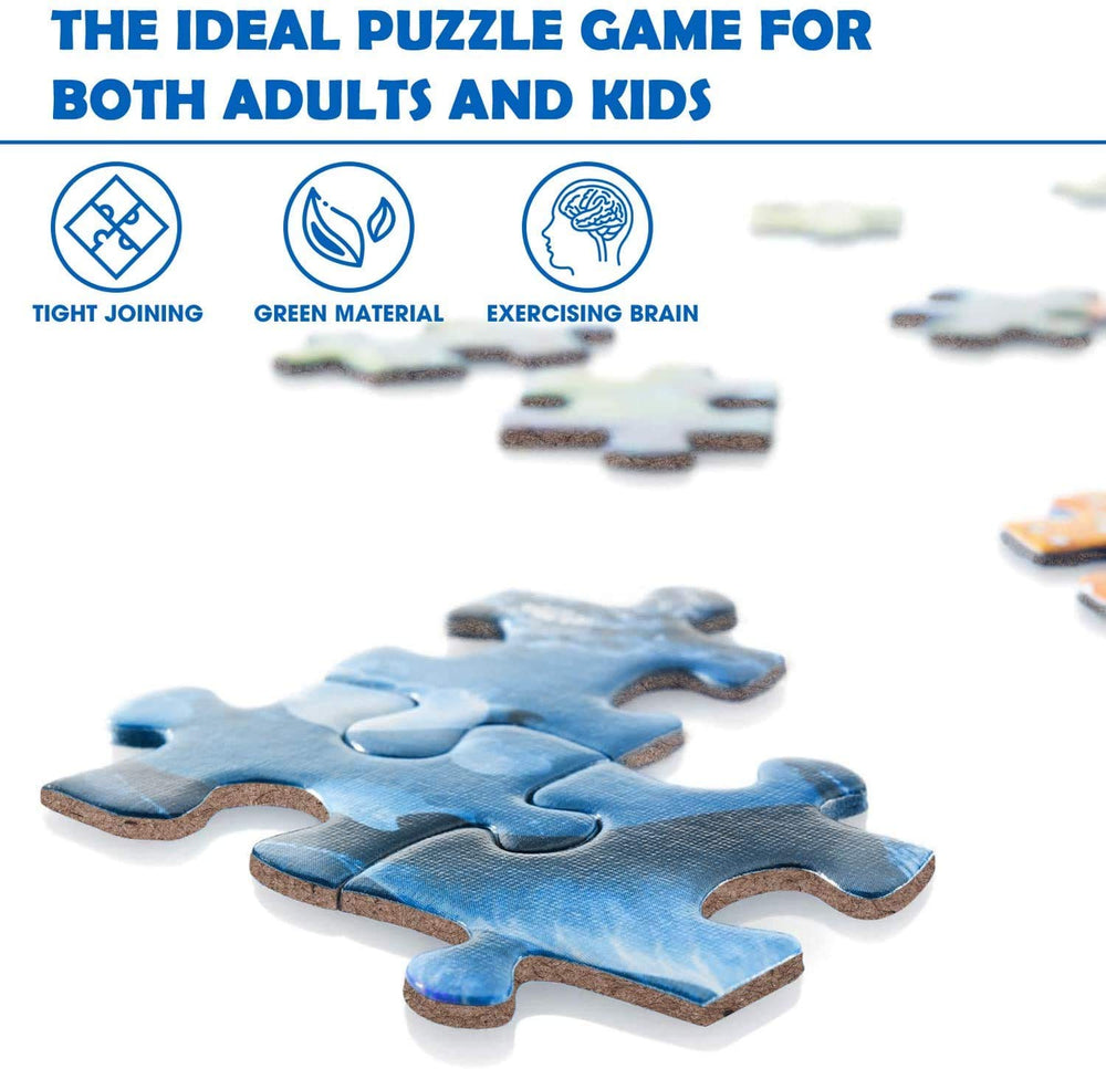 Nattork donuts puzzle finished and displayed on wall adds playful decor.