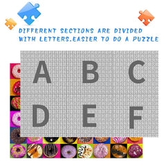 Nattork donuts puzzle gift packaging, a thoughtful present for birthdays or holidays.