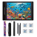 Nattork jigsaw puzzle mat roll-up for portable on-the-go puzzling.