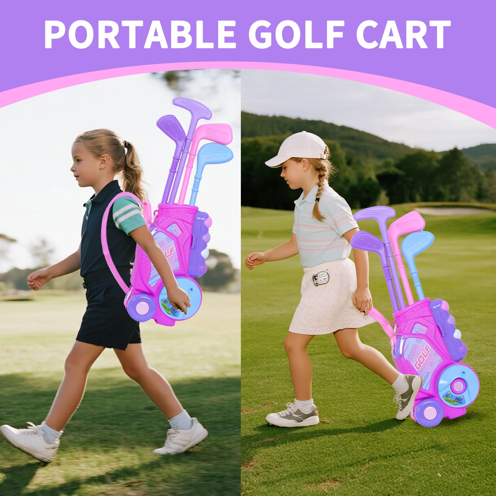Nattork flags brighten play and teach target aiming.