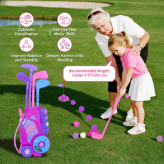 Nattork golf set carrier with adjustable straps for easy carrying.
