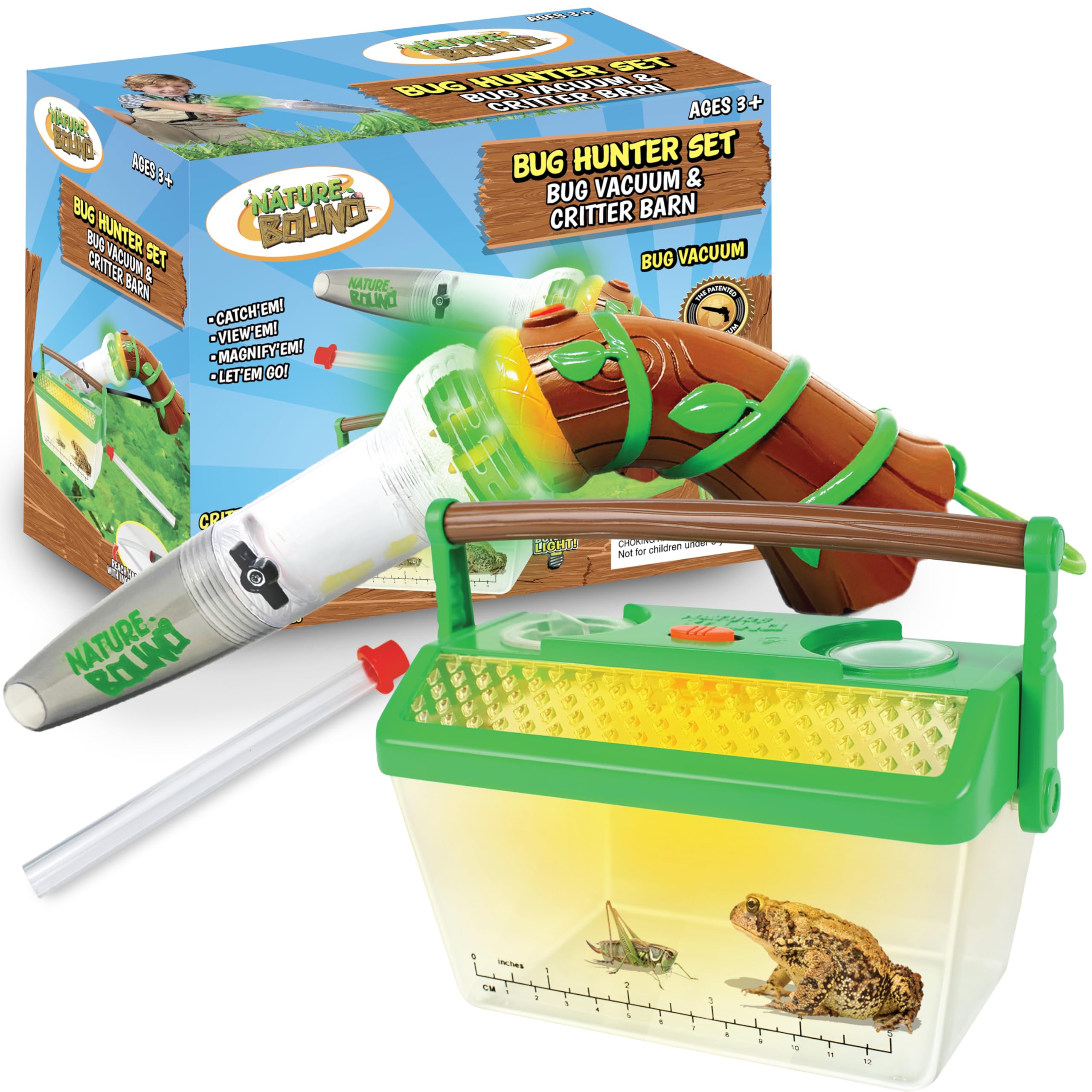 Nature Bound Bug Catcher core magnification reveals tiny insects for observation